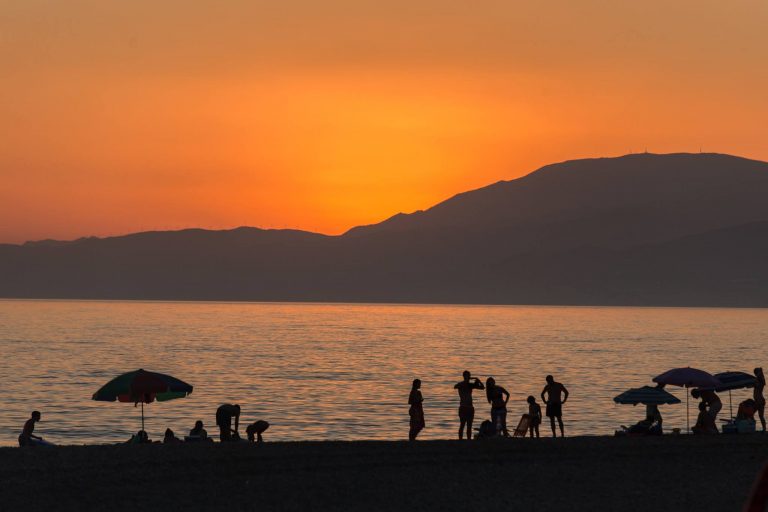 Atardecer en Balerma